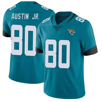 Men's Kevin Austin Jr. Jacksonville Jaguars Nike Limited Vapor Untouchable Jersey - Teal